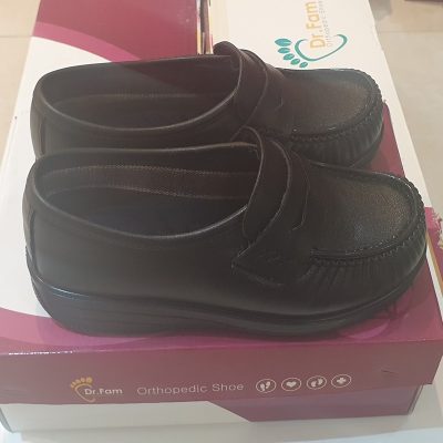 کفش طبی زنانه دکتر فام کد 302 مشکی