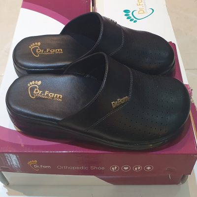 صندل طبی زنانه دکتر فام پرستاری مشکی